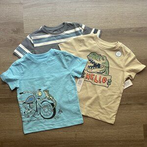 365 Kids + Wonder Nation Graphic T-Shirt Bundle Size: 4